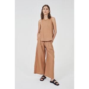 Lanhtropy CULOTTE LINEN PANTS $220 XS